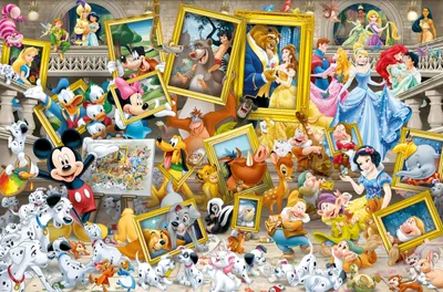 Produktbild von Ravensburger Micky als Künstler. Puzzle 5000 Teile
