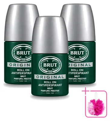 Zdjęcie produktu dla 3 sztuki dezodorantu w sztyfcie Brut Original - 50 ml - zestaw ekonomiczny