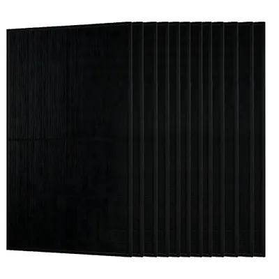 Produktbild von JA Solar Solarmodul 500W Bifazial Glas-Glas Photovoltaik full black Solar panel 12 pcs