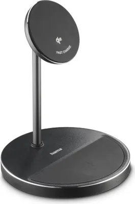 Immagine prodotto di hama 00201738 caricatore qi2 caricatore wireless 15w