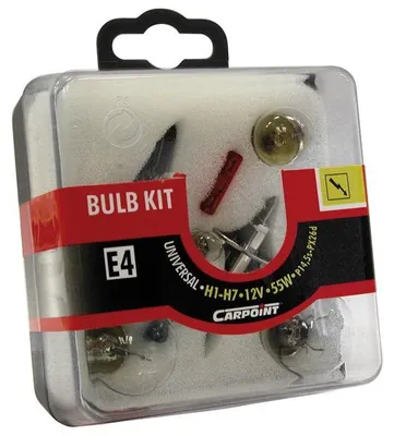 Produktbild von CARPOINT Glühlampen Sortiment Set 12V H1 H7
