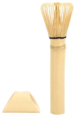 Produktbild von Matcha Besen Premium Bambus - Chasen - Wiederverwendbare Verpackung - Verstellbare Dicke - Glatte Oberfläche - Bequemer Griff - Teebesen