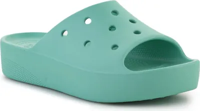 Produktbild von Crocs Women’s Classic Platform Slide türkisgrün EUR 36-37 (M4)