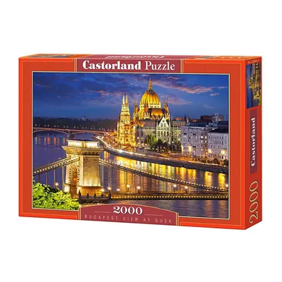 Image de CASTORLAND Crépuscule à Budapest puzzle 2000 pièces