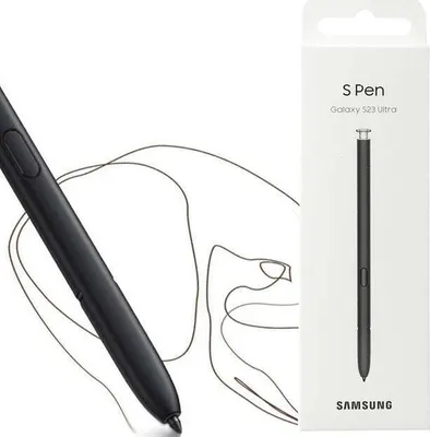 Produktbild von Samsung EJ-PS918, Handy/Smartphone, Samsung, Schwarz, Galaxy S23 Ultra, Kapazitiv, 0,7 mm