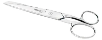 Immagine prodotto di WESTCOTT E-30871 00 Forbici STEEL, lama in acciaio inossidabile e manico in acciaio, appuntite, asimmetriche, 18 cm