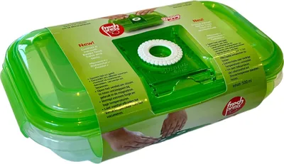 Zdjęcie produktu dla Happy Kitchen - Świeżo wyciskany pojemnik na żywność - 500 ml - 3 szt