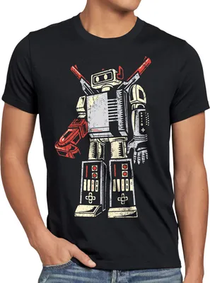 Produktbild von style3 Gametron T-Shirt Herren snes n64 sheldon big bang videospiel