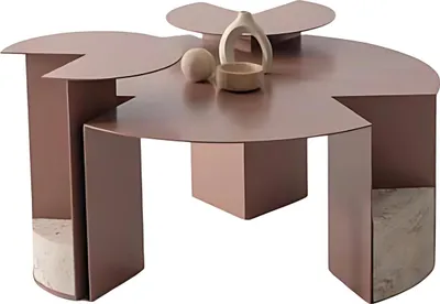 Immagine prodotto di Tavolino moderno - tavolino da divano con ripiano per il soggiorno e la decorazione