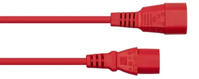 Obrázok produktu pre Kabelmeister SK1430-R030, 3 m, IEC C14, IEC C13, H05VV-F3G, 250 V, 10 A
