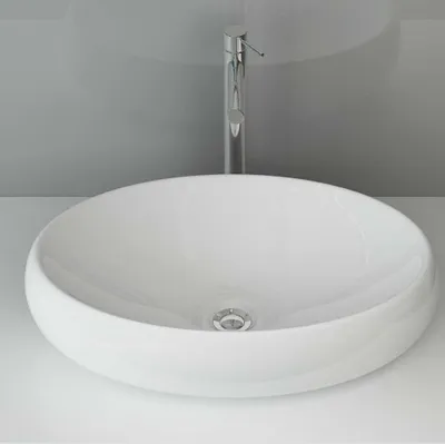 Produktbild von Umývadlo Keramické umývadlo na stenu WS88 60x41x15cm