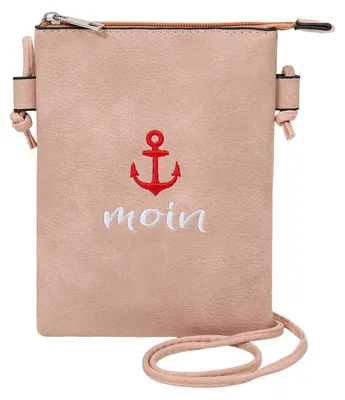 Produktbild von Leoberg Crossbag Tasche aus Kunstleder - Umhängetasche in 313131-Rosa-31
