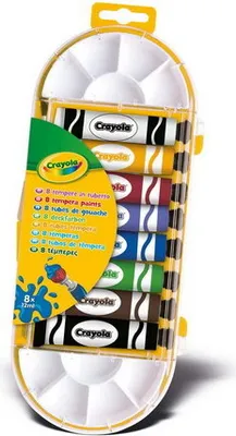 Produktbild von Crayola 7407 - Deckfarben, 8 Stück