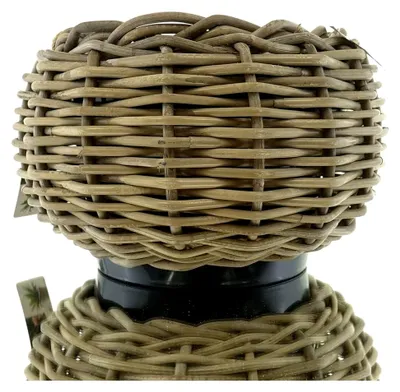 Produktbild von Rattan Pflanzkübel Grau Ø 29 cm