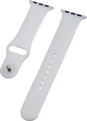 Produktbild von Watch Band für Apple Watch 40mm (Series 4 / 5 / 6 / 7) 38mm (Series 1/ 2/ 3) Silicon White