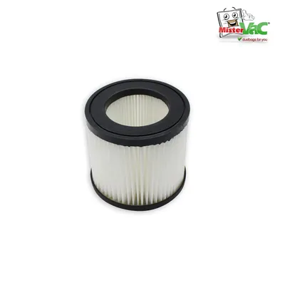 Produktbild von MisterVac Lamellenfilter Ersatzfilter kompatibel mit Parkside PNTSA 20-LI A1
