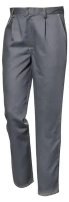 Immagine prodotto di Pantaloni da saldatore Sir Safety Metal Splash, ignifughi e antistatici, grigi, taglia 60, grigi