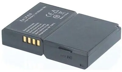 Produktbild von Akku für Canon EOS 1300D Li-Ion 7,4 Volt 950 mAh schwarz.