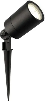 Produktbild von Ledvion - Gartenstrahler mit Erdspieß, IP65, 3W, GU10, 4000K, 220-240V, Neutralweiß, LED Strahler, Gartenbeleuchtung mit Strom, Mit GU10 Leuchtmittel, Dimmbar, Wasserdicht