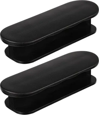 Productafbeelding van Schuifgreep - 2 stuks - Meubelgreep - Zonder boren - Zelfklevende schuifgreep - Handgreep voor meubels - Meubelhandgreep - Geschikt voor keuken/laden/balkon - Zwart