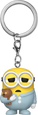 Produktbild von Minions - Pajama Pyjama Bob - Schlüsselanhänger Funko Pocket POP! Keychain