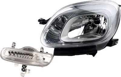 Zdjęcie produktu dla Johns, Reflektory halogenowe pasujące do Fiat Panda 312 02/12-11/20 H4 H4 z kierunkowskazami