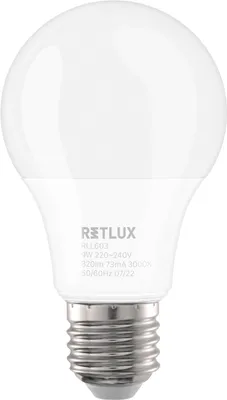 Obrázek produktu pro RETLUX RLL 603 A60 E27 LED žárovka