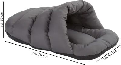 Zdjęcie produktu dla Jaskinia dla kota Pet cave szara + 2 piłki do zabawy