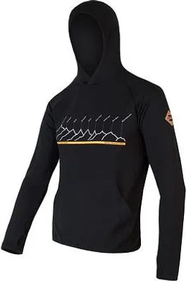 Zdjęcie produktu dla Sensor Merino UP Fleece Hooded Bluza z Kapturem - Czarna