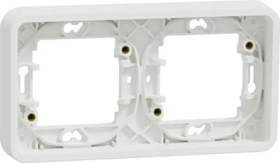 Immagine prodotto di Schneider Electric Mureva AMMUR39101 cornice da incasso doppia bianca
