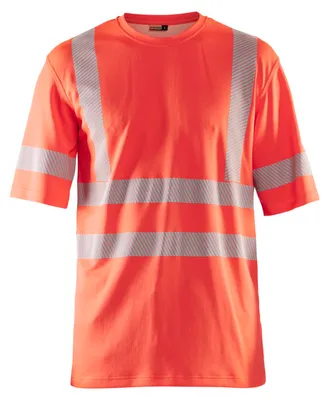 Produktbild von Blakläder High Vis T-shirt 3522, Farbe:High Vis Rot, Größe:L