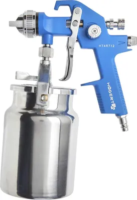Produktbild von Lackierpistole mit oberem Saugbecher 1000 ml