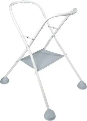 Produktbild von Béaba Camélé'O Fußstütze für Badewanne/Wickeltisch, Faltbar, Abnehmbar, Stabil, Komfort für Eltern