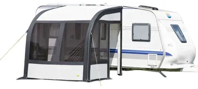 Produktbild von Wohnwagen Vorzelt Union Alu II 240x220cm Anbauhöhe 235-250cm 28Alu Teilzelt