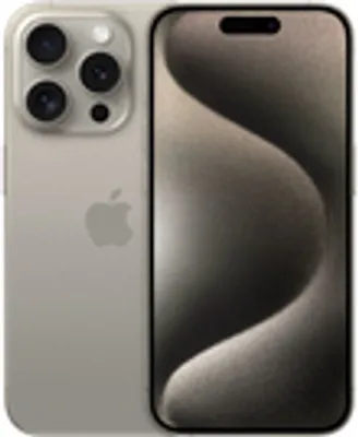 Produktbild von Apple iPhone 15 Pro 128 GB Natural Titanium
