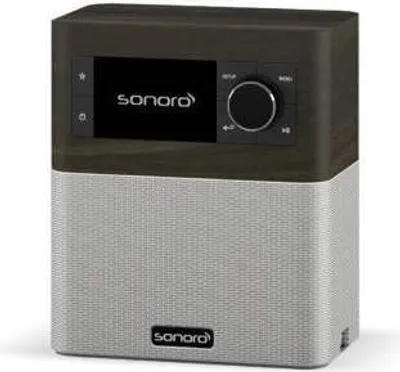 Produktbild von Sonoro STREAM, Internet, DAB, DAB+, FM, TFT, 6,1 cm (2.4"), 802.11a, 802.11b, 802.11g, Wi-Fi 4 (802.11n), Schwarz, Silber