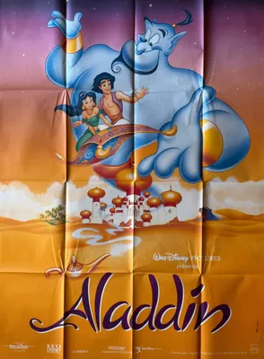 Obrázek produktu pro Aladdin – skládaný plakát – Plakát – 116x158 cm