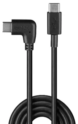 Produktbild von Lindy 32005, 1 m, USB C, USB C, USB 2.0, Schwarz