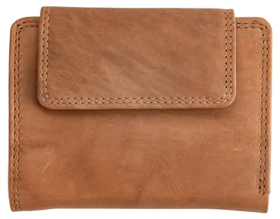 Produktbild von Josephine Osthoff Geldbörse Damen Portemonnaie klein KleinGeldbörse Herren slim Münzbörse Geldbeutel mit Münzfach echt Leder RFID-Schutz (938)