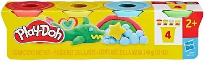 Zdjęcie produktu dla Play-Doh Classic 4 Pack - Kreatywna zabawa dla dzieci