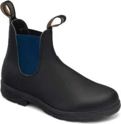 Produktbild von Blundstone Blundstone 1917 Voltan Schwarz Leather with Blau Elastic (550 Series) Rindsleder Größe: 46 Schmal