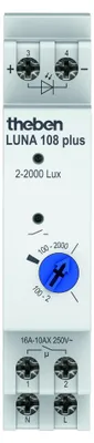 Productafbeelding van Theben LUNA 108 plus AL - Lichtschakelaar - met kabelaansluiting