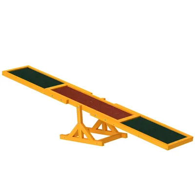 Produktbild von Hundewippe Agility Wippe für Hunde 180 x 30 x 30 cm, ideales Welpenspielzeug für Hundesport und Training