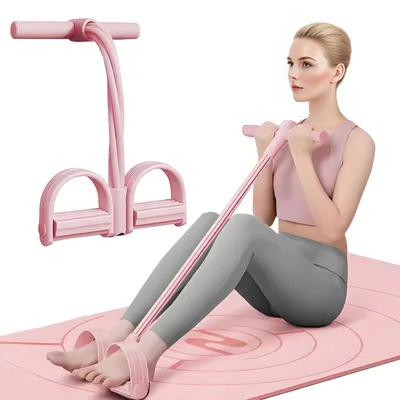 Immagine prodotto di Corda multifunzionale in elastico con 6 tubi, fascia elastica per la resistenza durante l'allenamento
