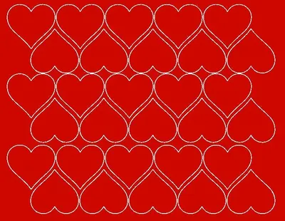 Immagine prodotto di Adesivi a forma di cuore per San Valentino, 4 cm, 30 pezzi, rosso lucido
