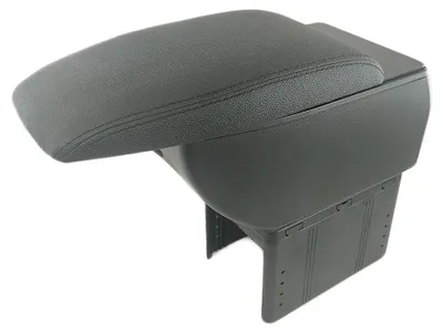 Productafbeelding van Elzusha - Universele Middenarmsteun Organizer voor Auto Zwart Leer