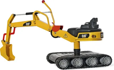 Immagine prodotto di Rolly Toys Kinderbagger CAT, Metallbagger 360° drehbar, mit Raupenfahrwerk