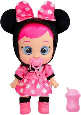 Produktbild von Imc Toys Minnie Mit Personalisierter Kleidung Weint Echte Tränen! Babypuppe 30 Cm    One Size