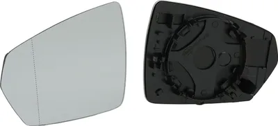 Produktbild von Johns, Spiegel Ersatzglas Links passend für Audi A1 GBH/GBA 07/18- mit Trägerplatte asp