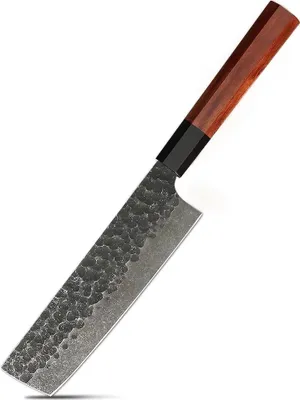 Zdjęcie produktu dla Nóż kuchenny HO-37343 Nakiri - Brązowy KP37343